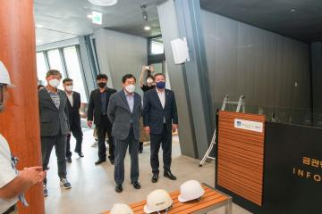 금관총 보존전시관 현장점검