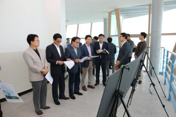 양남 주상절리 조망타워 현장점검