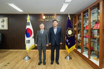 월성원자력본부 신임 본부장 내방