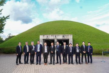 일본우사시의회 경주시의회방문(동궁과월지)