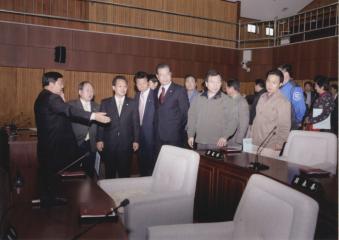 서울송파구의회 의장일행 의장실 방문 