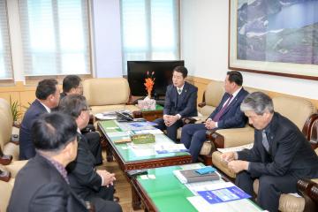 울진군의회 탈원전 반대 및 신한울 3, 4호기 건설재개 관련 의회방문