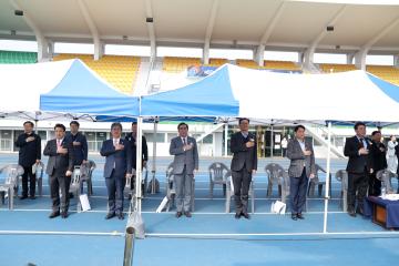 제55회 경주시축구협회장기타기 동호인 축구대회 개회식