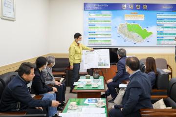 경주시의회 신년 동천동 현장 방문