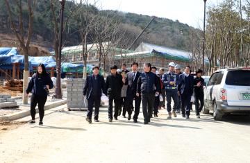 신화랑 풍류체험벨트(화랑마을) 조성지 현장방문