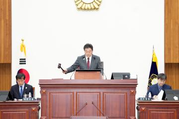 제290회 경주시의회 임시회 제 1차 본회의, 전체의원간담회