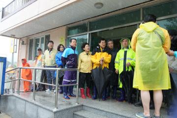 제6호 태풍[카눈] 재해피해시설 현장점검