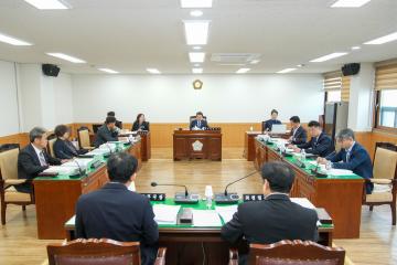 제290회 경주시의회 임시회 중 제1차 의회운영위원회