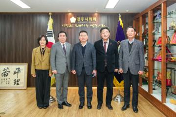 NH농협 김정식 경주시지부장 내방