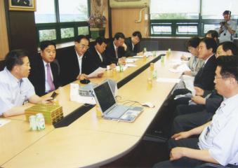 현대자동차1파업에따른 관내지역 자동차부품업체 현장방문