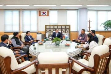 공무직 노동조합 신임 임원 간담회