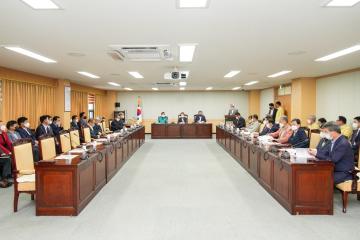 의정회 정기총회 및 전체의원 상견례