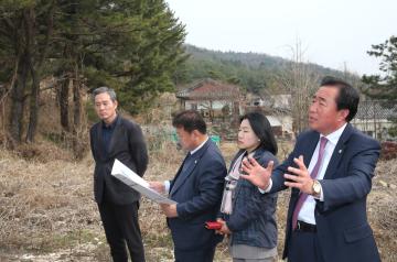 신라금속공예지국조성사업장 방문