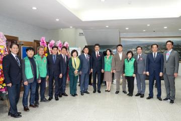 경주시새마을회 회장단 이. 취임식