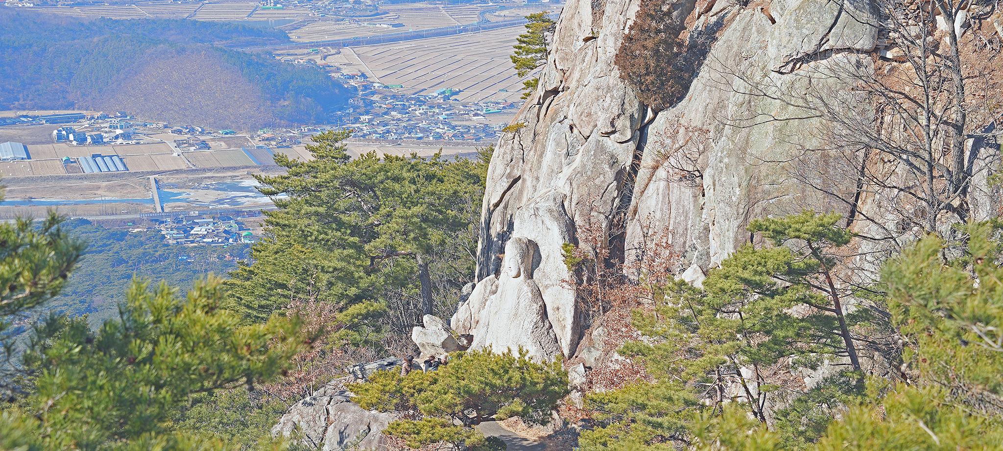 경주 남산 삼릉골