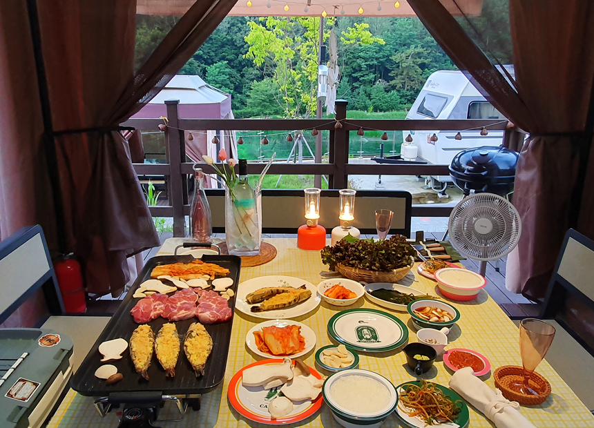 경주 카라반 캠핑장_보문카라반캠핑장