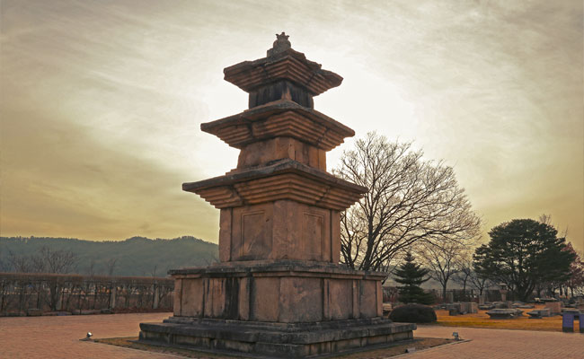 고선사지 3층 석탑 1