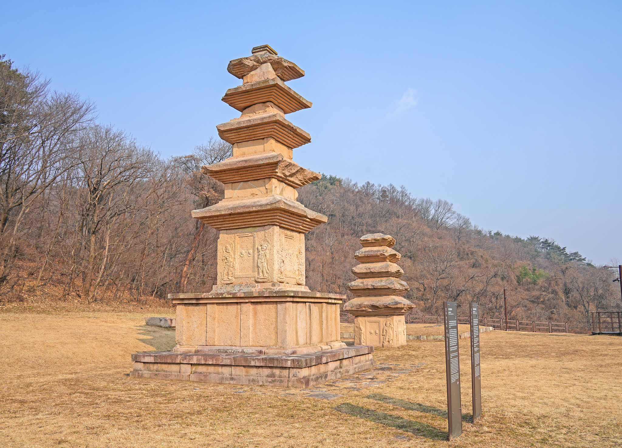 장항리 사지 서 오층석탑