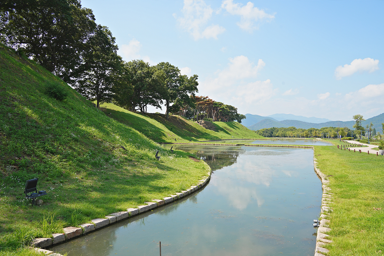 경주 월성 전경