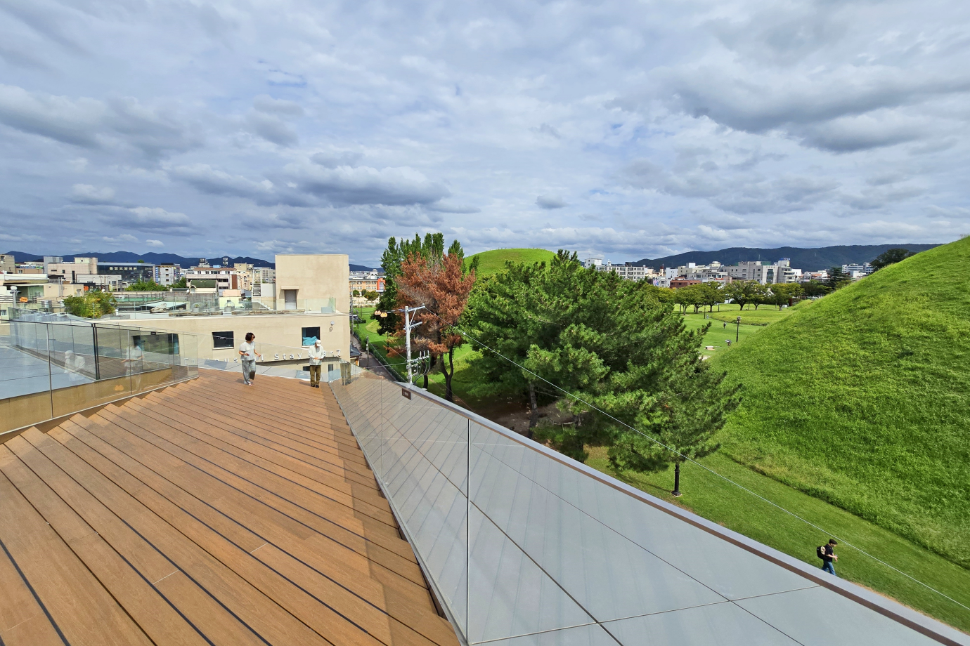 오아르미술관 루프탑에서 바라본 전경