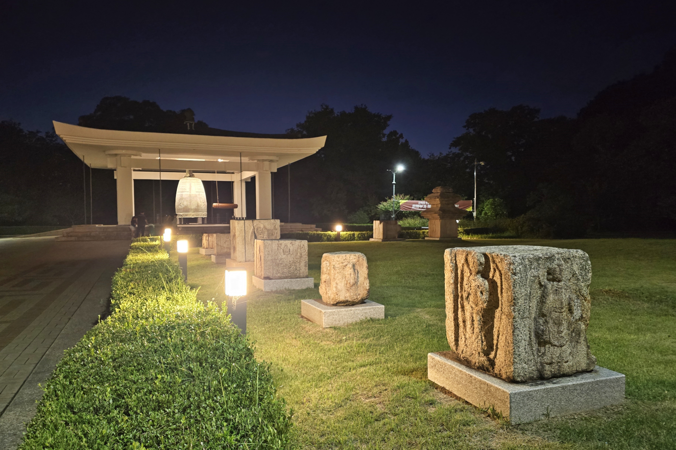 국립경주박물관 야간 풍경