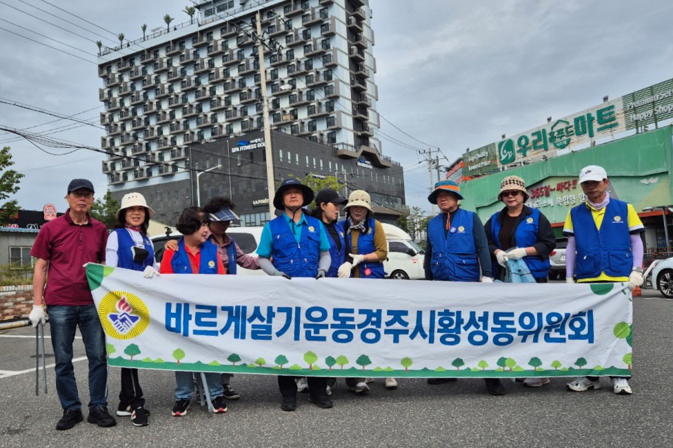 바르게살기운동 황성동 위원회, APEC 대비 환경정비