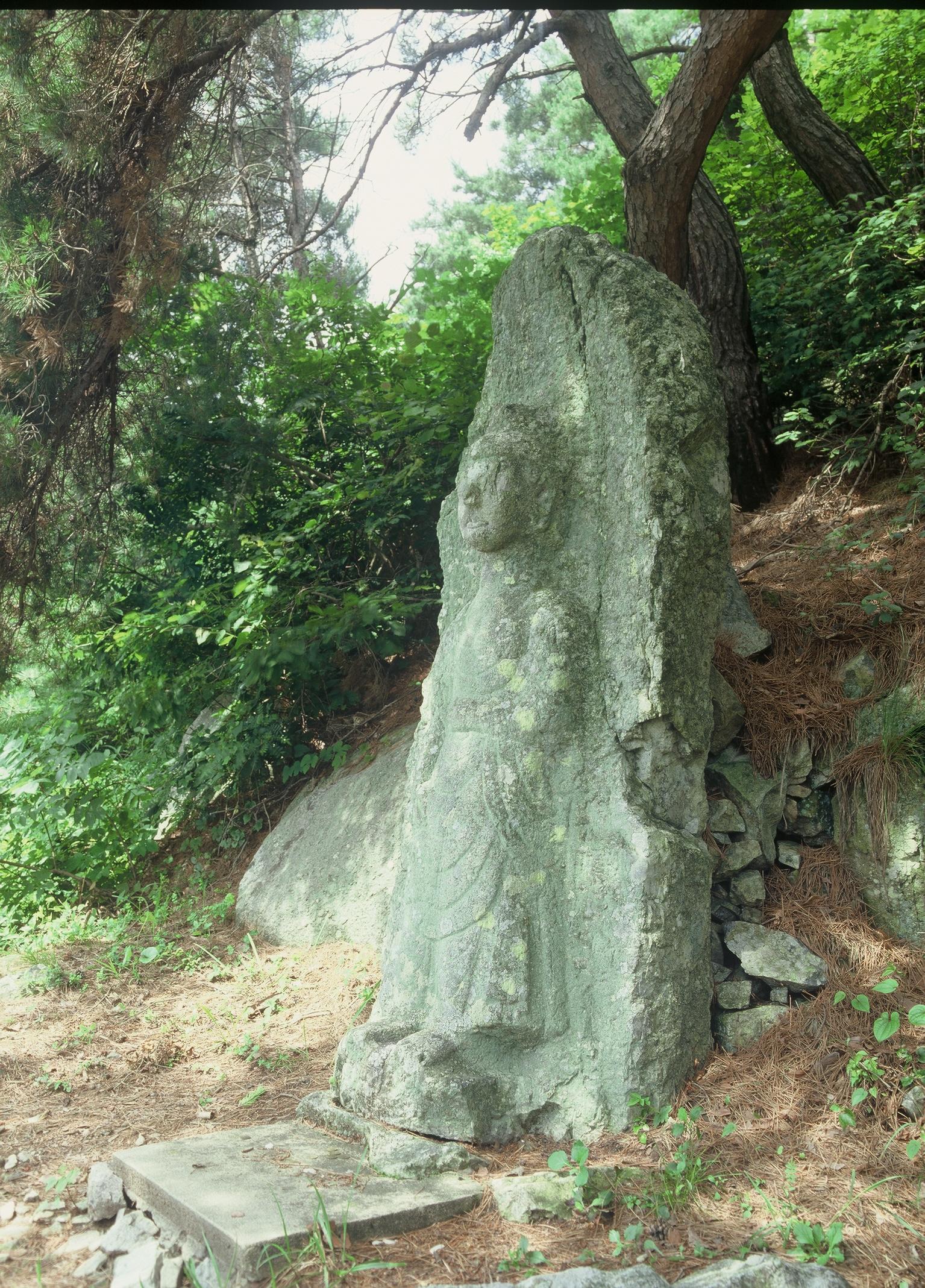 벽도산석불입상2