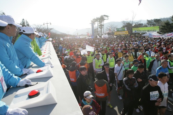 제21회 경주벚꽃마라톤 대회, 성황리 개최