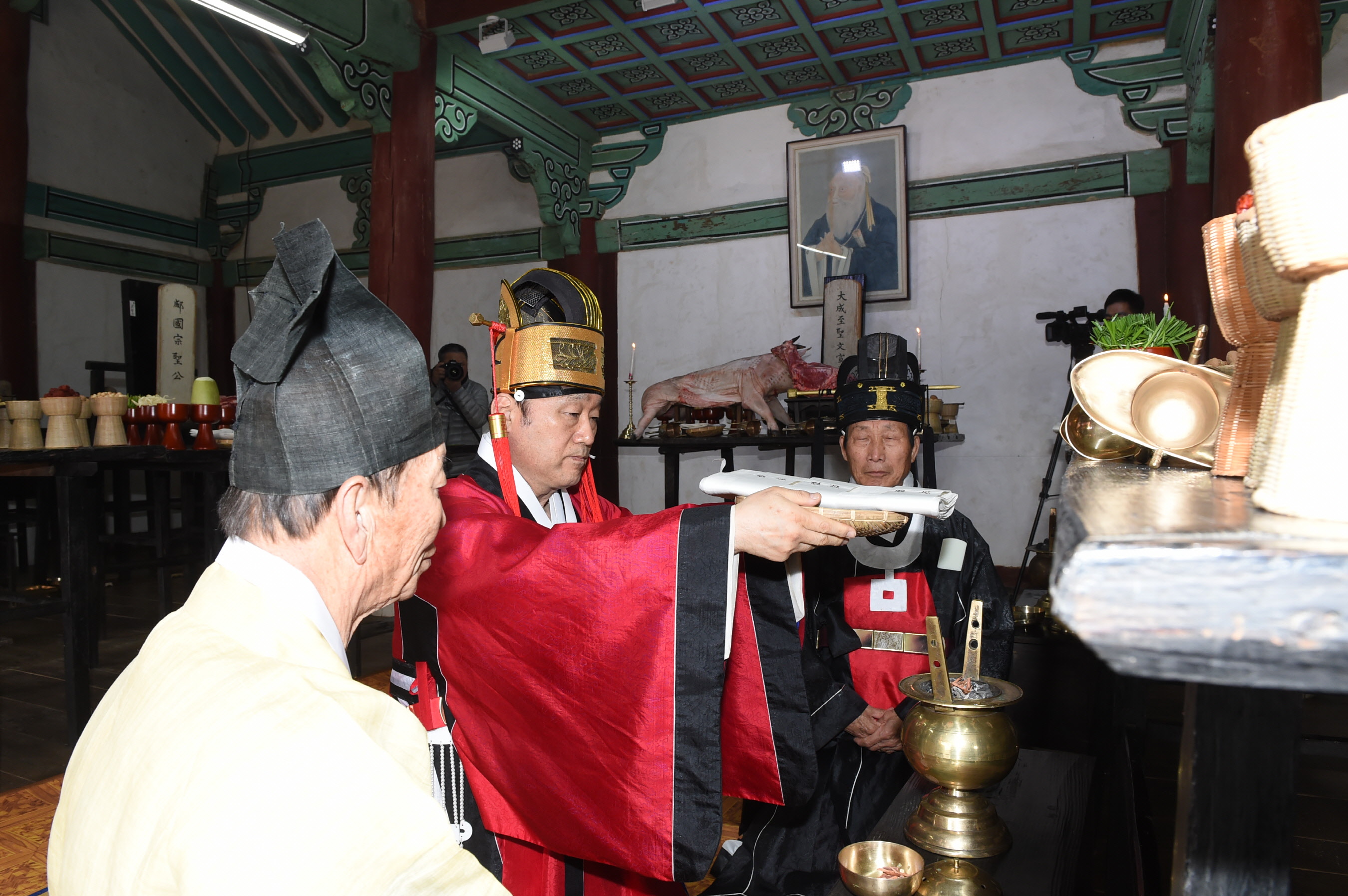 경주향교 춘계 석전대제 봉행